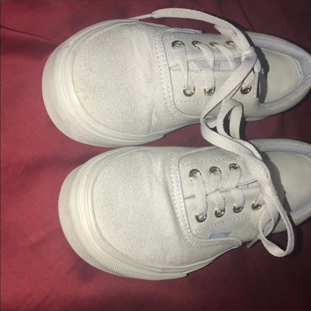 NEW Mono Grey/Gold Vans size 6 men 7.5 women